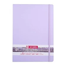 Talens Art Creation Sketchbook 80 Sheets, 21 cm x 30 cm, Pastel Violet