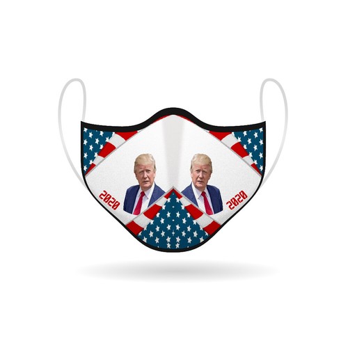 Cloth Face Mask - Washable Reusable Cotton USA / Trump / Biden / Skull / Cheetah - Picture 11 of 25