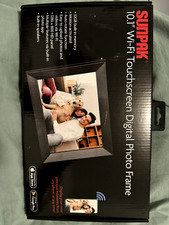 Sunpak - 10.1Wi-Fi Touchscreen Digital Frame - Black