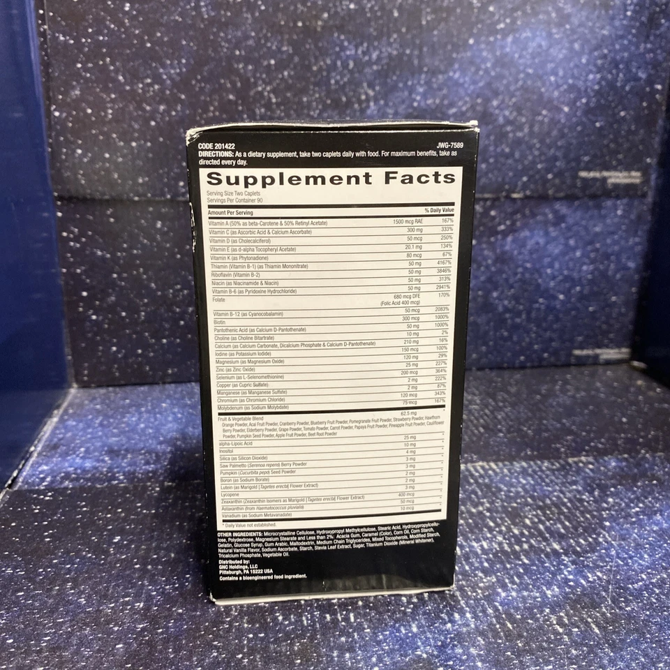 GNC Mega Men  Multivitamin 180 Caplets Exp  06/26+  Free Shipping - Image 2 of 4