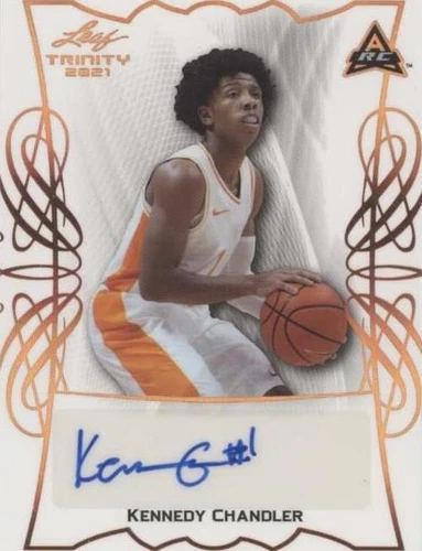 2021-22 Leaf Memories - Kennedy Chandler #BA-KC1