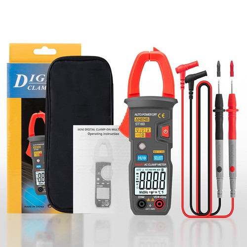 ANENG ST183 True RMS 6000 Counts LCD Automatic Range Digital Clamp Multimeter ~H - Afbeelding 7 van 8