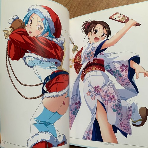 Kuuchuu Yousai Sky Blue Girls Art Illustraton Book Queen's Blade Rei Ayanami - Picture 13 of 24