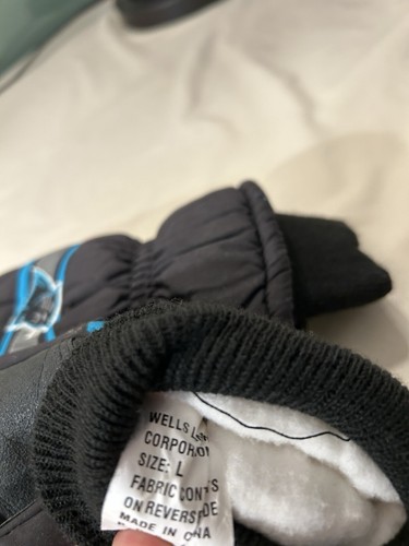 Carolina Panthers Thinsulate Ultra Insulation Gloves Size Large - Picture 6 of 7