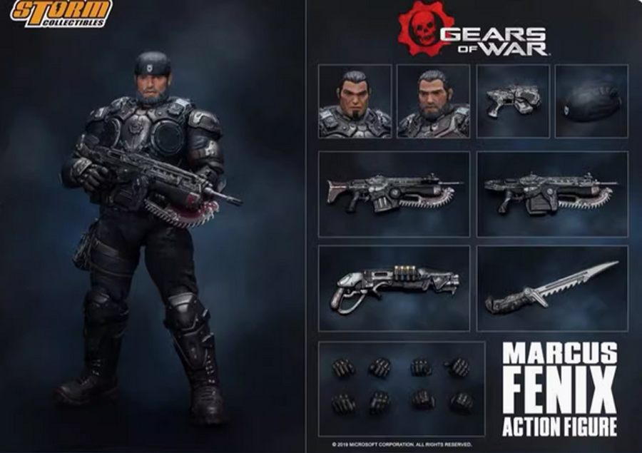 Gears of War (Marcus Fenix) フィギュア Amazon.com: NECA Gears of War Series 1 Action Figure Marcus