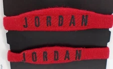 Nike Jordan Bicep Bands Adult Dri-Fit Football Red/Black