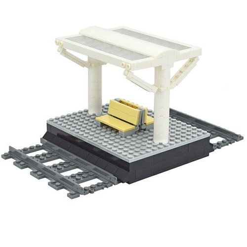 City Train Track Walkway Buffer Stop for Lego Kit Building Blocks Sets DIY - Picture 54 of 60