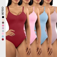 Snatched Bodysuit for Women Tummy Control Shapewear Body Shaper No Show Leotard