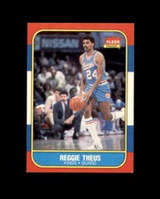 1986-87 Fleer #108 Reggie Theus MINT Sac Kings Break