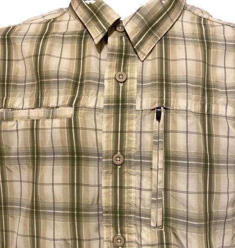 Men’s Eddie Bauer M Fishing/Casual Shirt, Pockets, lightweight, SS, Plaid, VGC.C - Picture 2 of 17