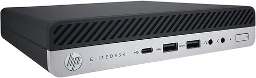 HP ELITEDESK 800 G5 MINI Tiny MICRO PC i5 9500T 8GB 256GB SSD USB-C Wi-fi W11P B