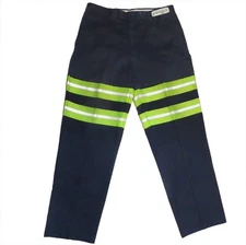 Used Hi-Vis High Visibility Reflective Uniform Work Pants Cintas Redkap etc