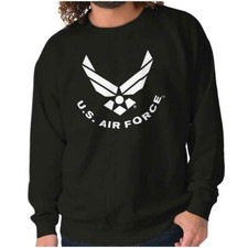 Official US Air Force USAF Arnold Wings Logo Womens or Mens Crewneck Sweatshirt