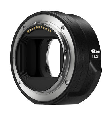 Nikon Z6II Mirrorless Camera Body with FTZ II Mount Adapter