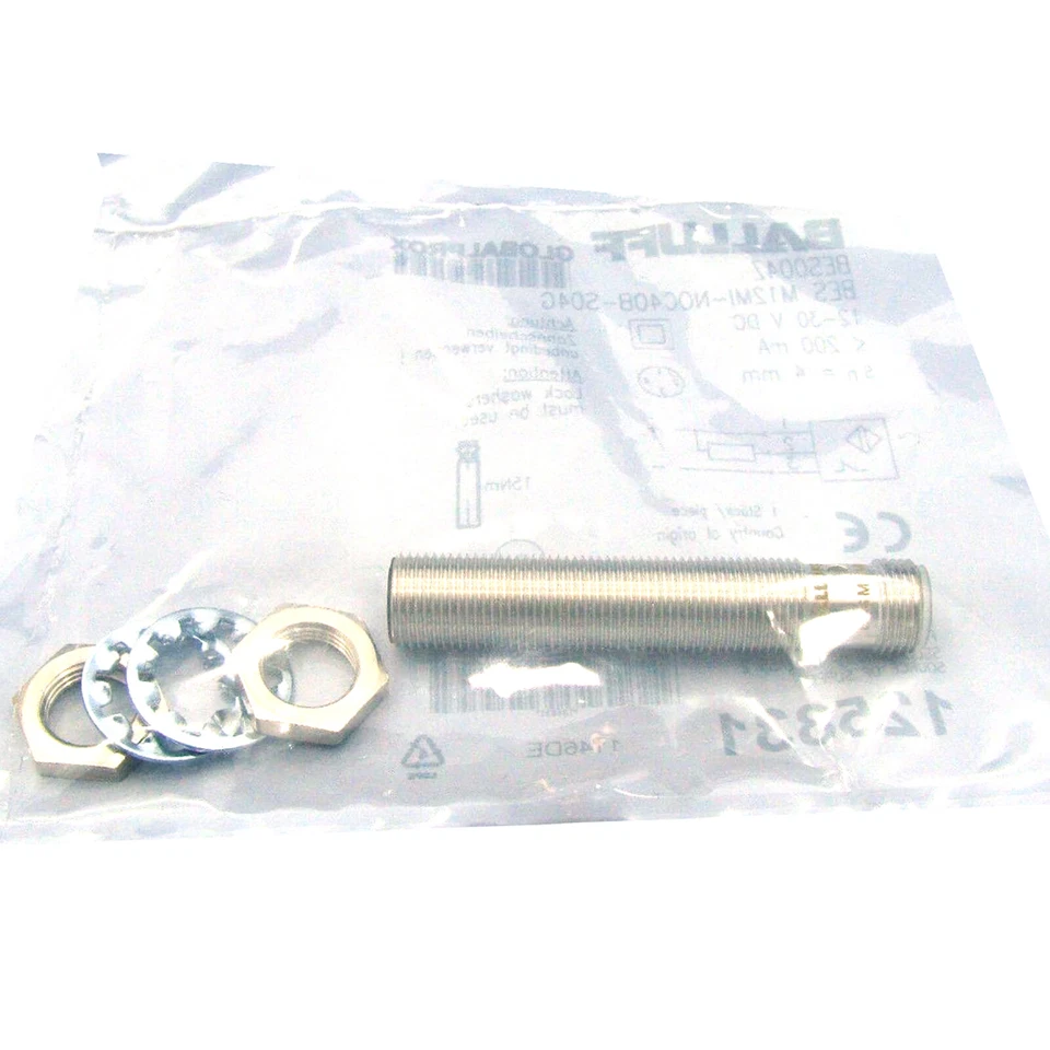 1PC New BALLUFF BES M12MI-NOC40B-S04G Inductive Standard Sensors Free Shipping - Image 2 of 4