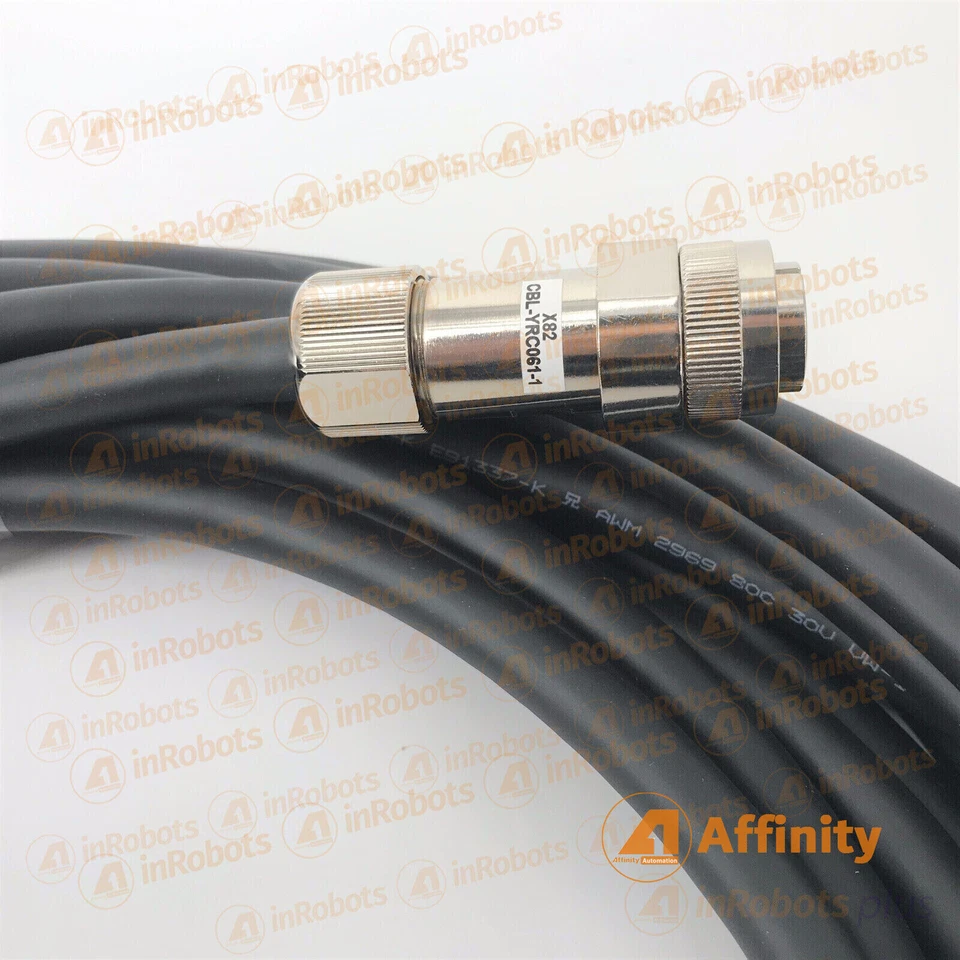 Línea de cable 10 m CBL-YRC061-1 para YASKAWA DX100 Motoman Robot Teach Colgante Foto 2 de 4