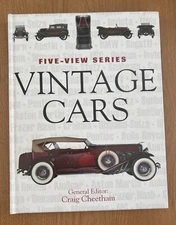 Vintage Cars by Craig Cheetham (2005, Leather)