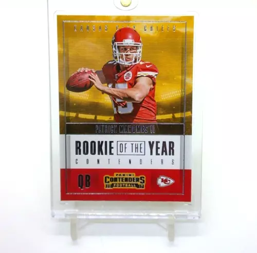 2017 PANINI CONTENDERS RY-3 ROOKIE OF THE YEAR PATRICK MAHOMES II RC