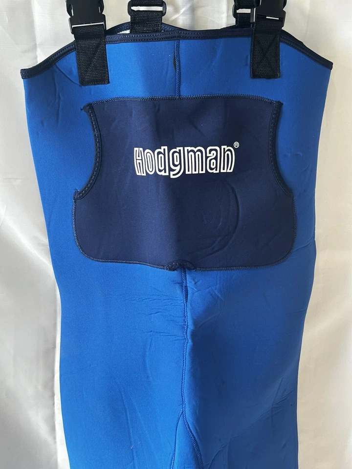 Hodgeman Chest Waders Fishing Neoprene Blue Size Small Waterproof - Image 2 of 4