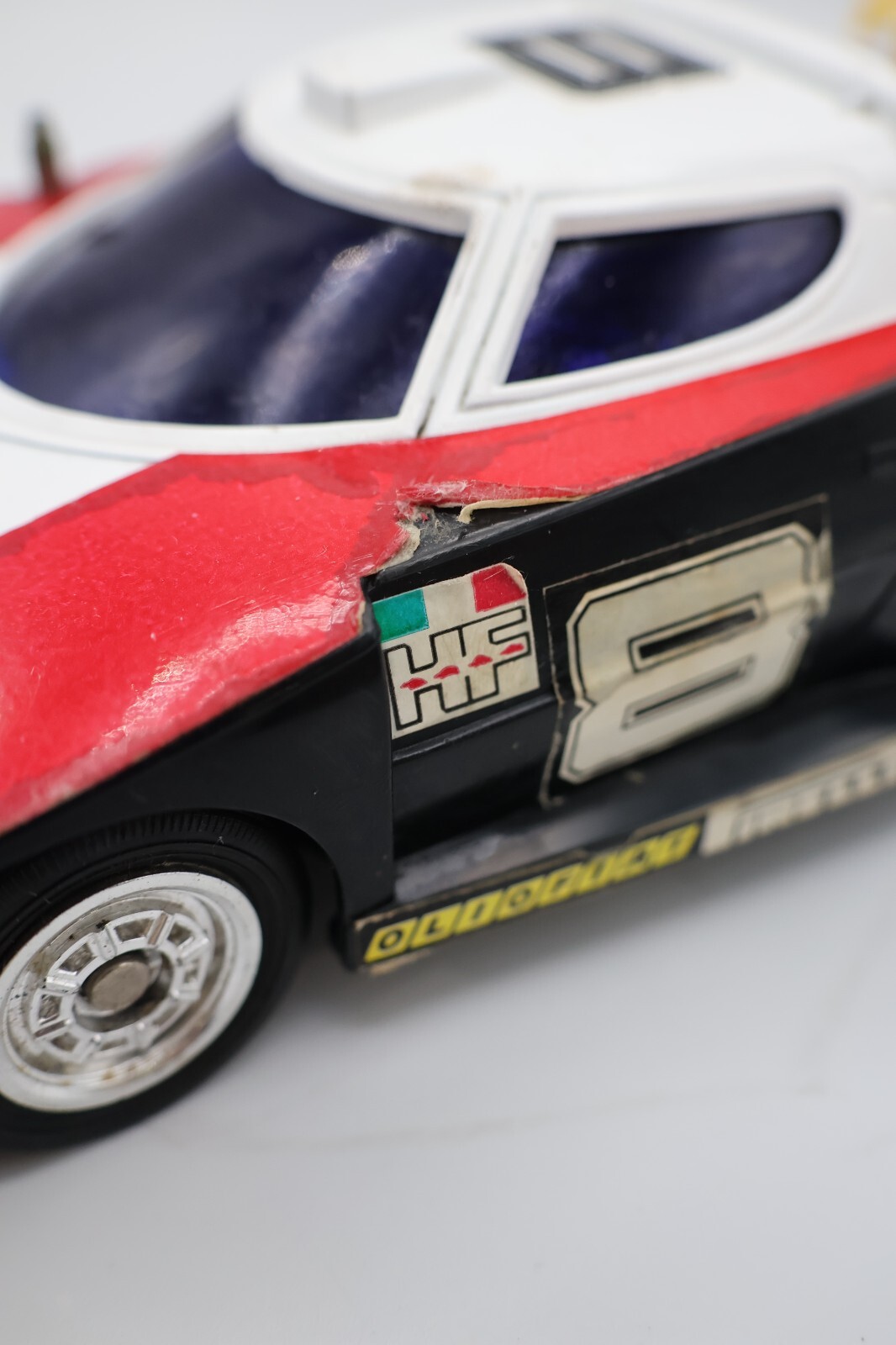 Radio Shack Radio Controlled Lancia Racer 60-3042 Vintage 1980s- NO controller