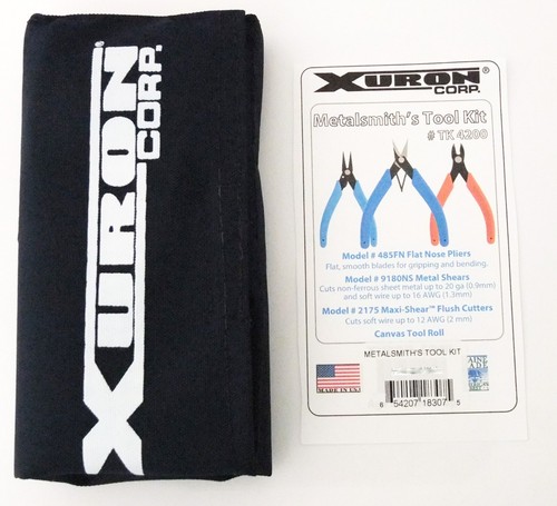 Xuron 3 Piece Metalsmiths Tool Kit - Picture 2 of 3