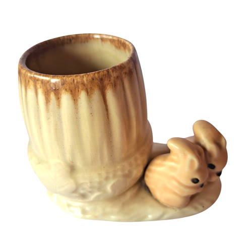 Hornsea Eichhörnchen und Eichel Posy Vase