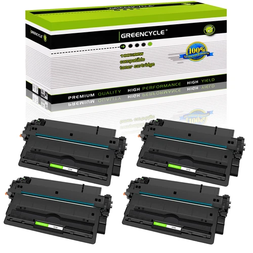 4PK CF214A Toner Cartridge Fit for HP 14A LaserJet 700 M712n M725z M725dn M725z+