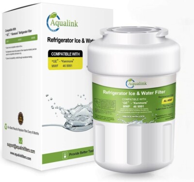 Replacement MWF Water Filter For GE PSHS6MGZBESS Refrigerator by Aqua Fresh 2