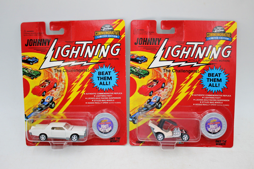 7pc JOHNNY LIGHTNING The Challengers Limited Ed. Beat Them All Diecast Cars NOC - Picture 3 of 6