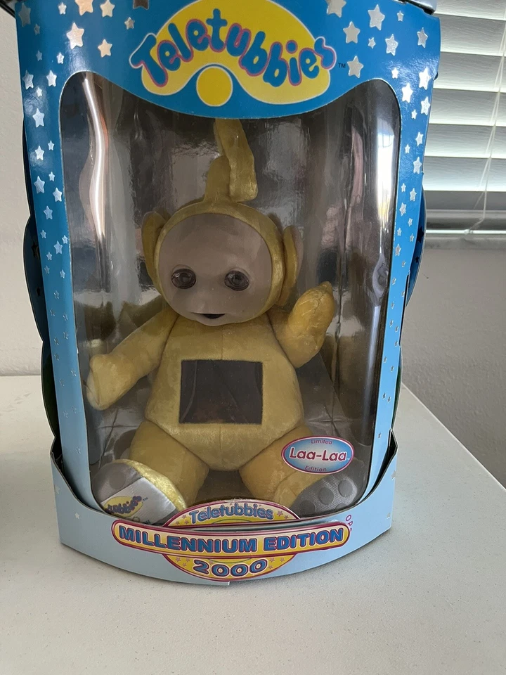 Чрезвычайно редкие Телепузики Выпуск Millennium 2000 - Полный Набор из 4 MIMB - Изображение 4 из 4