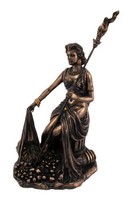 Sitting Demeter With Scepter Grecian Goddess Resin Statue Figurine, New, Free Sh on sale Sitting Demeter With Scepter Grecian Goddess Resin Statue Figurine, New, Free Sh on sale