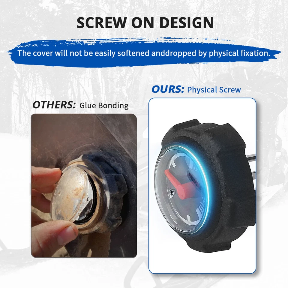 Medidor de combustível tampa de gás 0670-658 para Arctic Cat snowmobile Panther Jag pó especial - Imagem 3 de 4