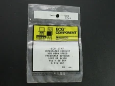 ECG 1745 Integrated circuit VCR high speed frequency divider  (NTE) (L CB)