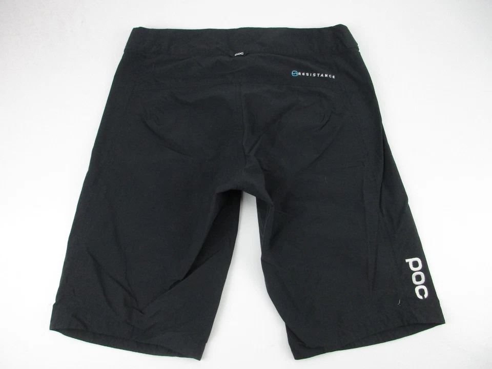 Pantalones cortos de ciclismo MTB grandes POC para mujer Resistencia negros sin forro Foto 2 de 4
