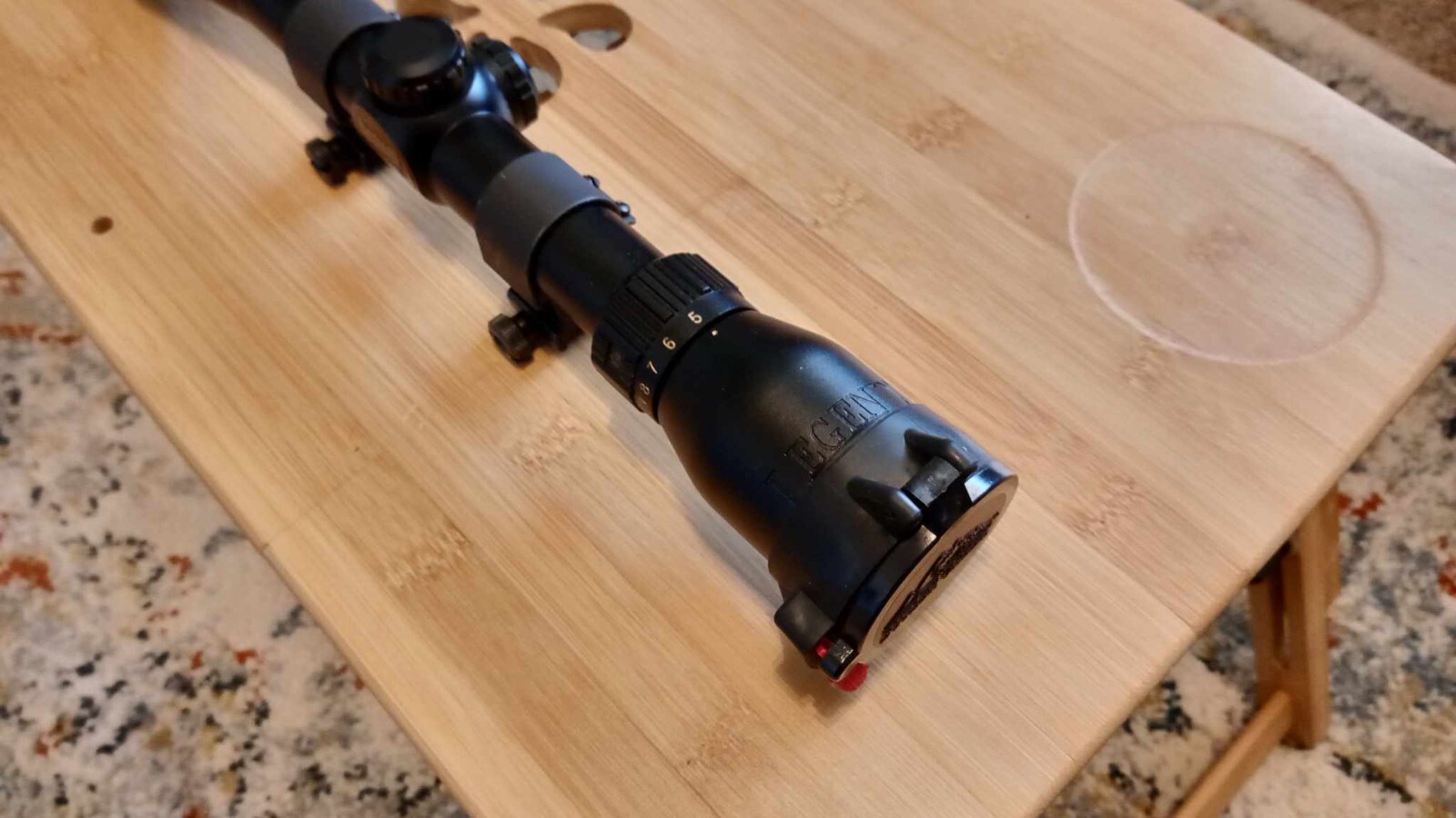Bushnell Legend 515x40 Mil Dot Rifle Scope w/ Weaver Scope Rings eBay