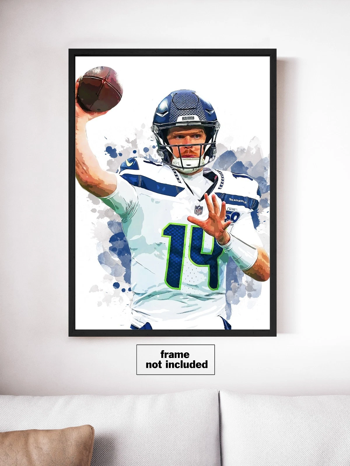 Sam Darnold Seattle Seahawks Poster