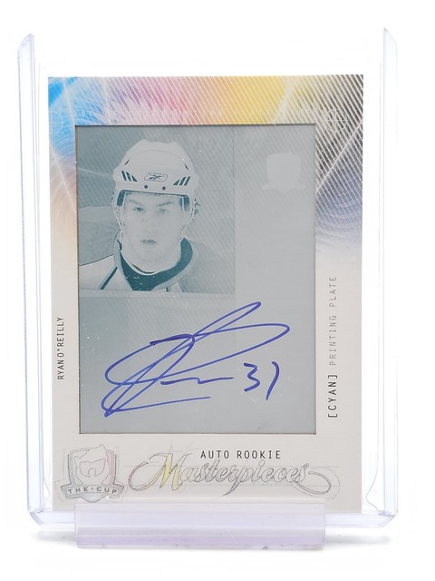 RYAN O'REILLY 2009-10 UD THE CUP MASTERPIECES CYAN PLATE RPA 1/1 Q7188