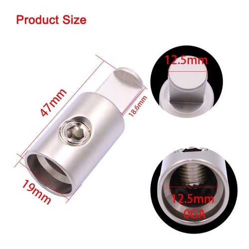 AMP Power Ground Wire Pin Terminal Input Reducer with Good Conductivity - Afbeelding 10 van 12