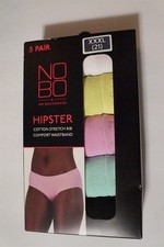 No Boundaries Ribbed Hipsters 5 Pack Size XXL 21 New