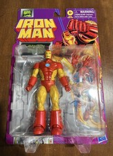 Hasbro Marvel Legends 6    Iron Man Model 09 Animated Retro Card New