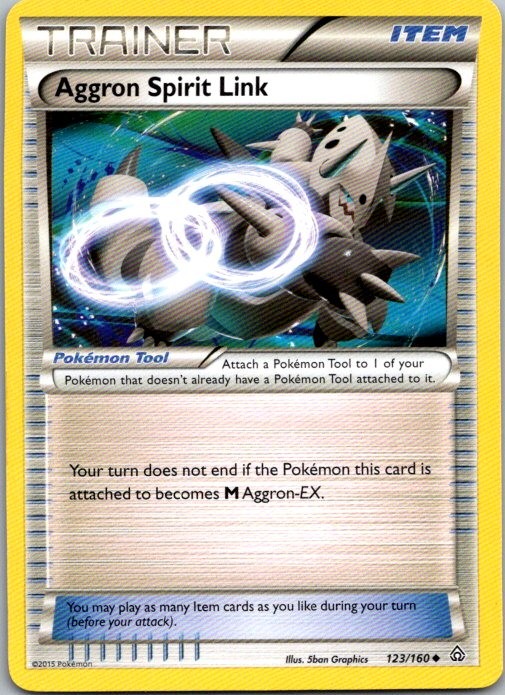 Aggron Spirit Link Uncommon XY - Primal Clash 123/160 NM