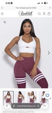 bombshell sportswear bra S . no sales tags included .NEW 100 