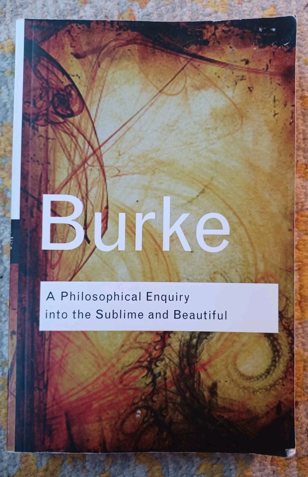 Burke - A Philosophical Enquiry into The Sublime & Beautiful