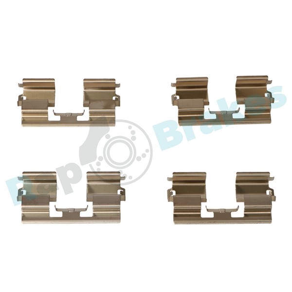 ZubehöRsatz Scheibenbremsbelag RAP Brakes R-U0160 FüR Opel Astra Caravan P10 P12-image
