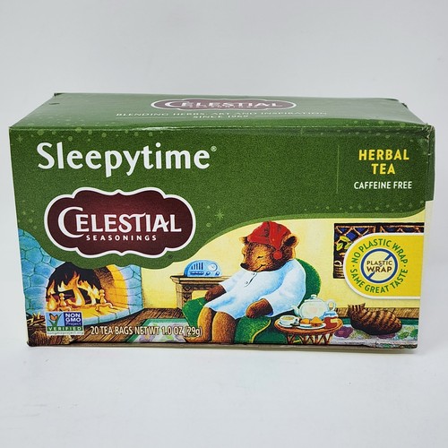 Celestial Seasonings Sleepytime Herbal Tea Caffeine Free, 100 Tea Bags Exp 02/27 - Picture 2 of 11