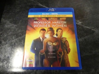 PROFESSOR MARSTON AND THE WONDER WOMEN BLU RAY EX RENTAL TESTED