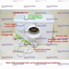 one Toilet Water Basement Macerator Pump Waste Water Toilet System