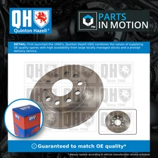 2x Brake Discs Pair Solid fits SEAT EXEO 3R 1.6 Rear 09 to 10 ALZ 245mm Set QH