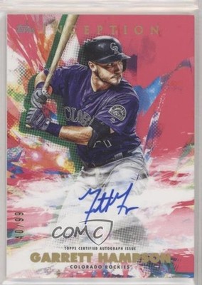 2020 Inception Rookies & Emerging Stars Magenta 40/99 Garrett Hampson Auto 0g4
