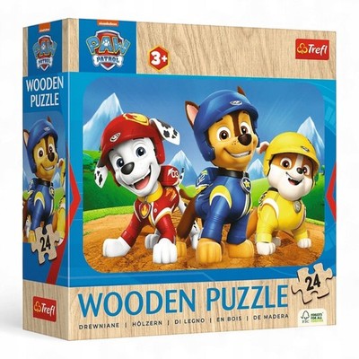 Trefl Holzpuzzle Paw Patrol - 24 Teile - Alter 3+